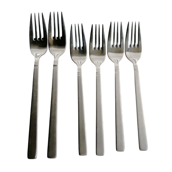 12 pc Oneida 18/10 MCM Style Flatware Indonesia - Picture 3 of 6